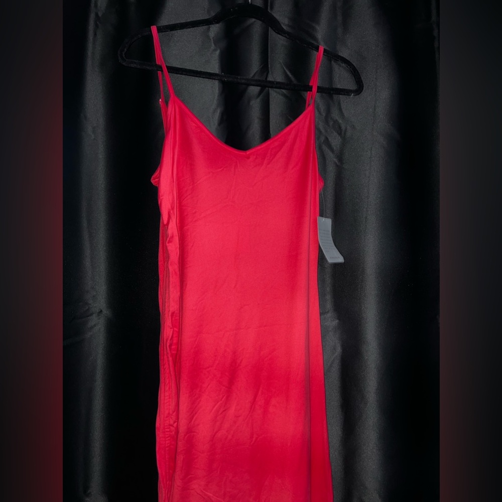 Velvet Torch Pink Maxi Slip Dress